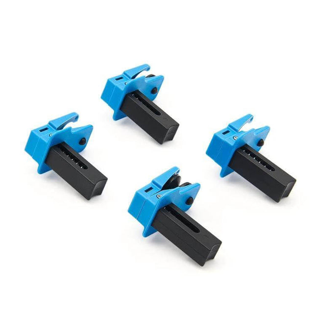 Brake Hose Sealing Clamp For Automotive Fluid Seals - blue ABS compact hose sealing clamp set for automotive repair and maintenance