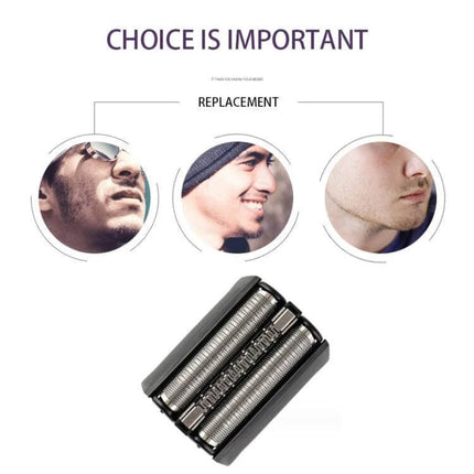 Braun Shaver Head Omentum Assembly Replacement For Daily Grooming replacement mesh cutter head assembly for comfortable close shave