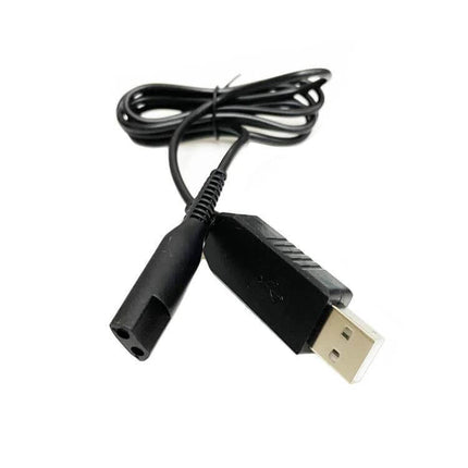 Braun Shaver USB Charging Cable Replacement For Daily Use - USB-A to Braun shaver connector for S3/S5/S6/S7/S8/S9 series, travel and home charging