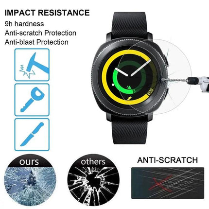 Tempered Glass Screen Protector 2-Pack For Gear Sport 0.2mm