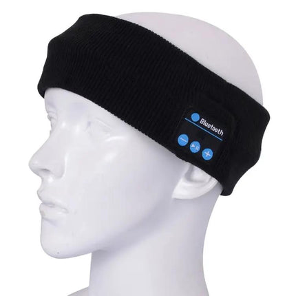 Knitted Headband for Hands-Free Music and Calls During Workouts | Syndmart