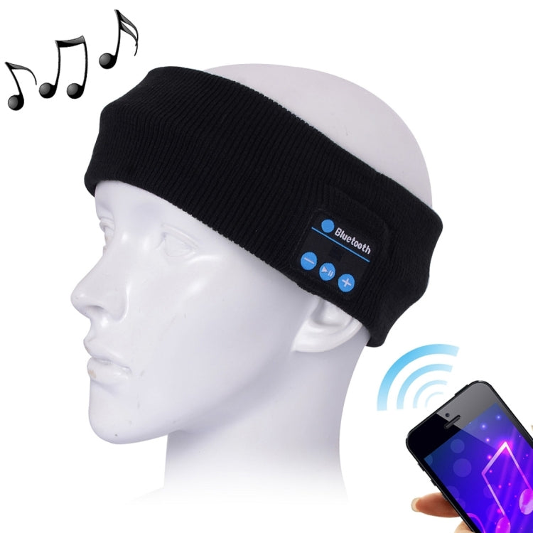 Knitted Bluetooth Headsfree Sport Music Headband with Mic for iPhone / Samsung and Other Bluetooth Devices