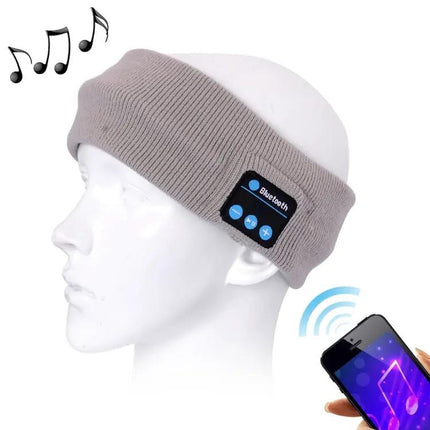 Knitted Headband for Hands-Free Music and Calls During Workouts | Syndmart
