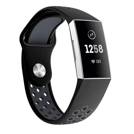 Fitbit Charge 3 Silicone Replacement Band Two-Tone 145-210mm