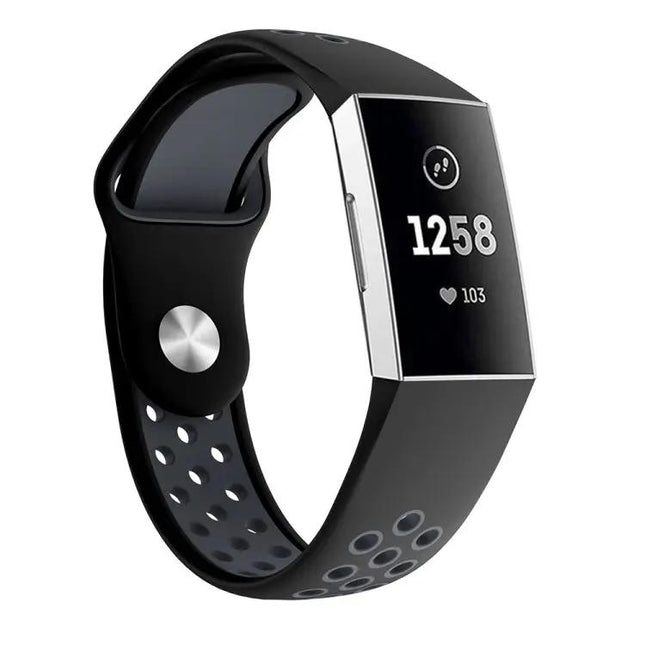 Fitbit Charge 3 Silicone Replacement Band Two-Tone 145-210mm