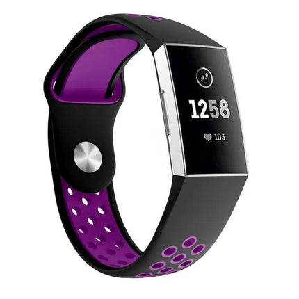 Fitbit Charge 3 Silicone Replacement Band Two-Tone 145-210mm