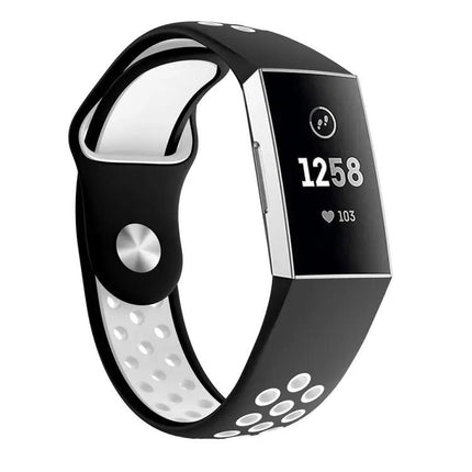 Fitbit Charge 3 Silicone Replacement Band Two-Tone 145-210mm