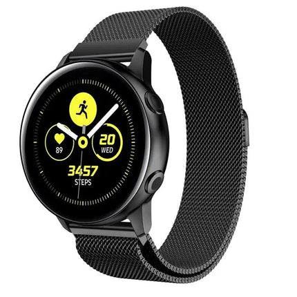 Magnetic Stainless Steel Mesh 20mm Watch Band For Galaxy