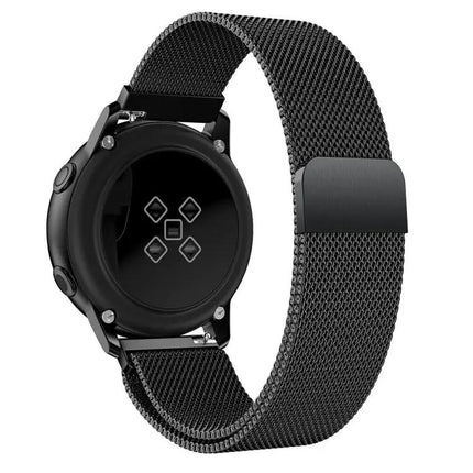 Magnetic Stainless Steel Mesh 20mm Watch Band For Galaxy