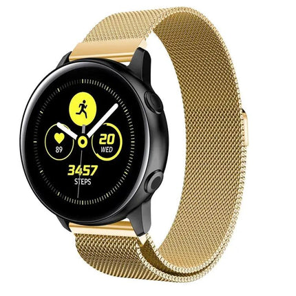 Magnetic Stainless Steel Mesh 20mm Watch Band For Galaxy