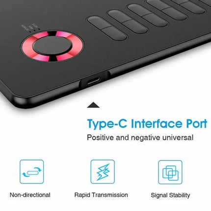 VEIKK A15 10x6 Inch Digital Drawing Graphic Tablet