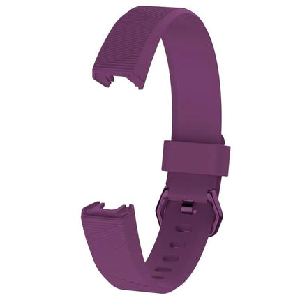 Replacement Silicone Watch Band For Fitbit Alta HR L Brown