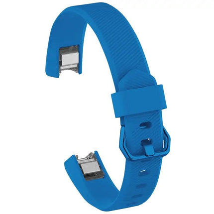 Replacement Silicone Watch Band For Fitbit Alta HR L Brown