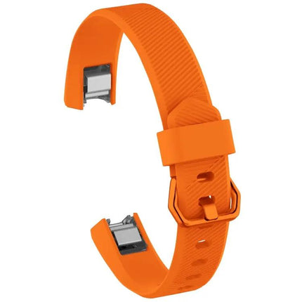 Replacement Silicone Watch Band For Fitbit Alta HR L Brown