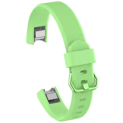 Replacement Silicone Watch Band For Fitbit Alta HR L Brown