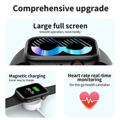 T900 PRO MAX L Waterproof Smart Watch with 1.92-Inch HD Display, Heart Rate, Blood Pressure, Oxygen Monitoring & Multiple Sports Modes