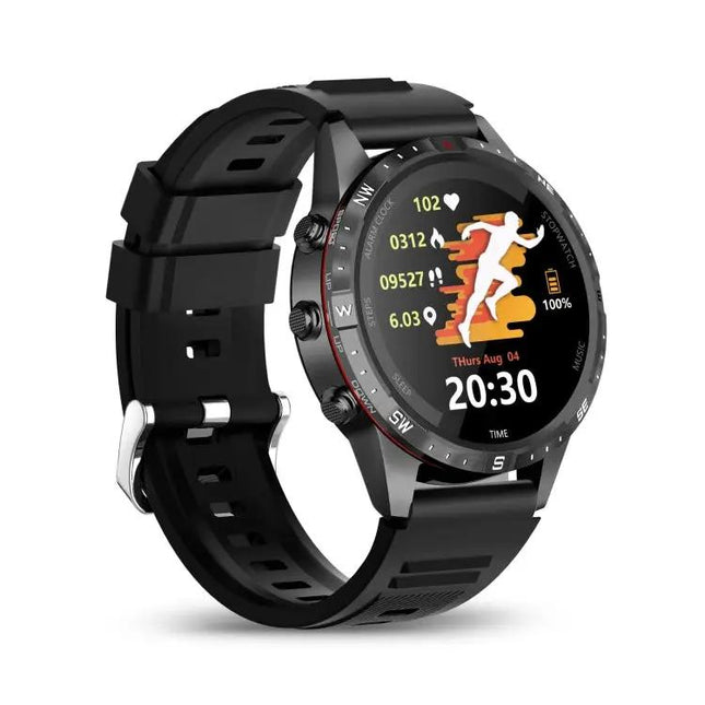 HAMTOD 1.6 Inch Waterproof Smartwatch for Calls and Daily Fitness Monitoring