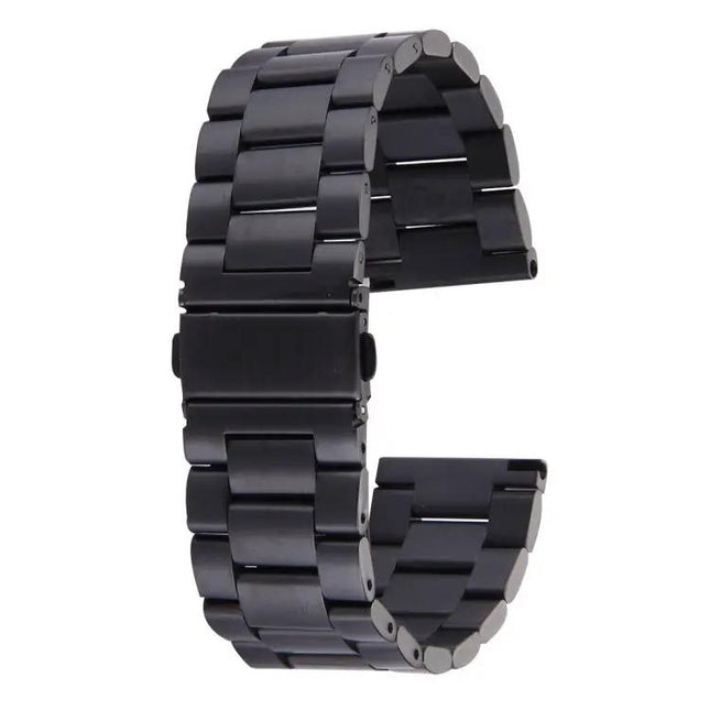 Fitbit Blaze Steel Watch Band Butterfly Buckle 3 Bead