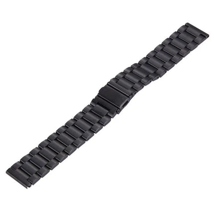 22mm Three Flat Buckle For Samsung Gear S2 Classic Smart Watch Butterfly Buckle 3 Beads Stainless Steel Watchband