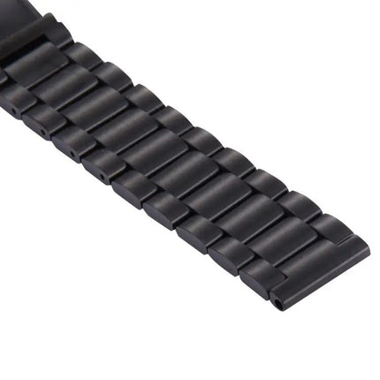 22mm Three Flat Buckle For Samsung Gear S2 Classic Smart Watch Butterfly Buckle 3 Beads Stainless Steel Watchband