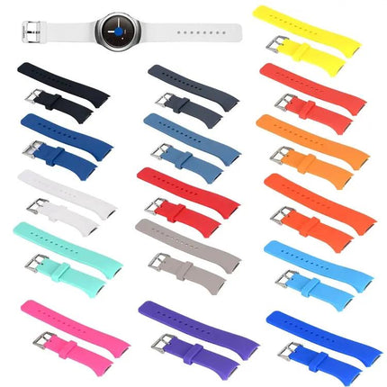 Silicone Watch Band Case for Samsung Galaxy Gear S2 R720