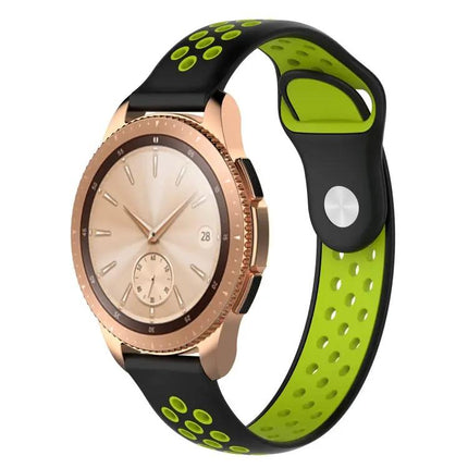 Double Color Silicone Watch Band For Galaxy Watch 42mm