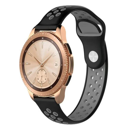 Double Color Silicone Watch Band For Galaxy Watch 42mm