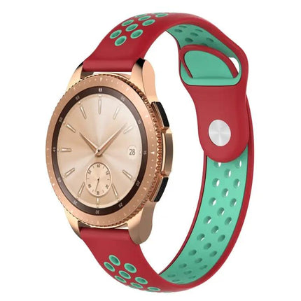 Double Color Silicone Watch Band For Galaxy Watch 42mm