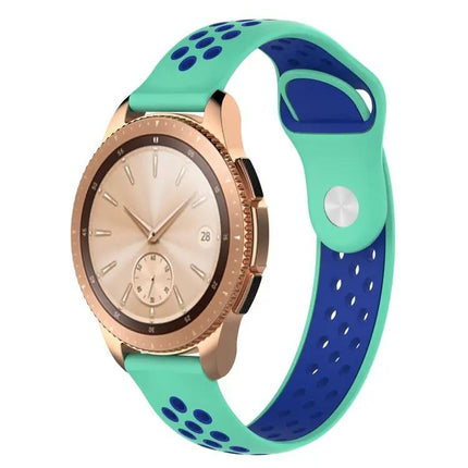 Double Color Silicone Watch Band For Galaxy Watch 42mm