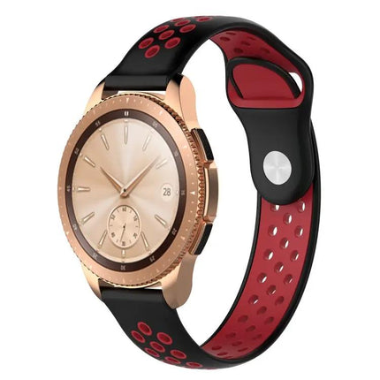 Double Color Silicone Watch Band For Galaxy Watch 42mm