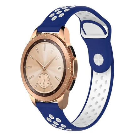 Double Color Silicone Watch Band For Galaxy Watch 42mm