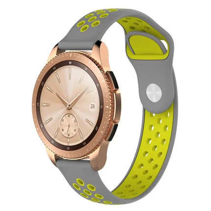 Double Color Silicone Watch Band For Galaxy Watch 42mm