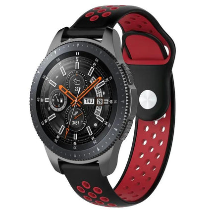 Double Color Silicone Watch Band For Galaxy Watch 46mm