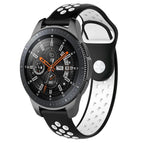 For Galaxy Watch 46mm / Black White