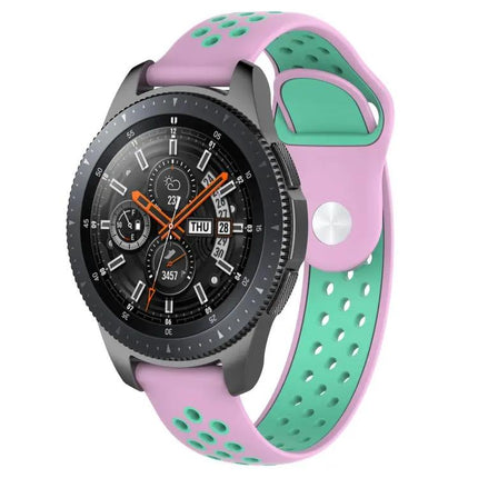 Double Color Silicone Watch Band For Galaxy Watch 46mm