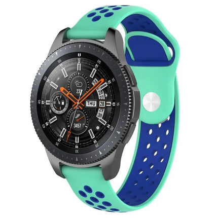 Double Color Silicone Watch Band For Galaxy Watch 46mm