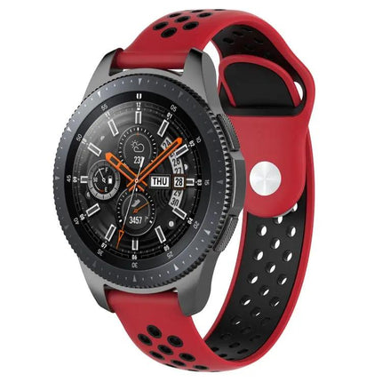 Double Color Silicone Watch Band For Galaxy Watch 46mm