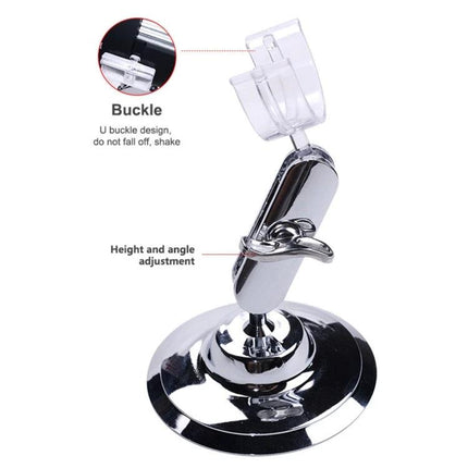 USB Digital Microscope with Adjustable LED for Inspections metal adjustable height and angle clip stand for 0.3MP microscope