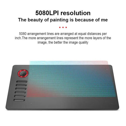 VEIKK A15PRO 10x6 Inch Graphic Tablet for Digital Drawing