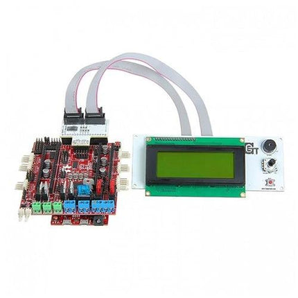 LCD Panel Adapter for 3D Printer Control Boards Compatibility bridging Arduino DUE 3.3V to 5V LCD for safe reliable connections