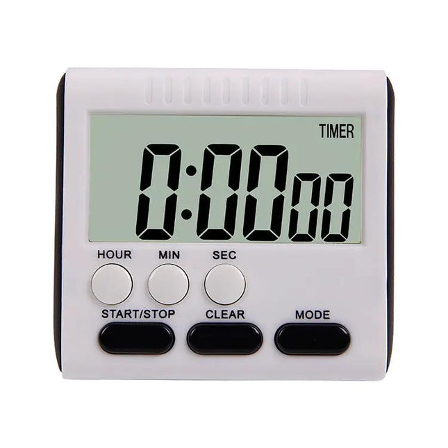 Kitchen Timer With Magnetic Backing Digital Alarm Clock