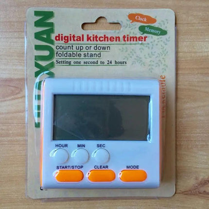 Kitchen Timer With Magnetic Backing Digital Alarm Clock