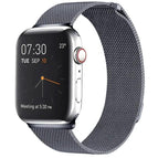 For Apple Watch Ultra 49mm / Series 8&7 45mm / SE 2&6&SE&5&4 44mm / 3&2&1 42mm / Space Grey