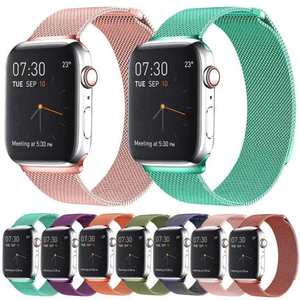 Milanese Loop Stainless Steel Magnetic Band For Apple Watch