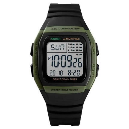 SKMEI Fashionable Waterproof Digital Watch for Outdoor Activities | Syndmart