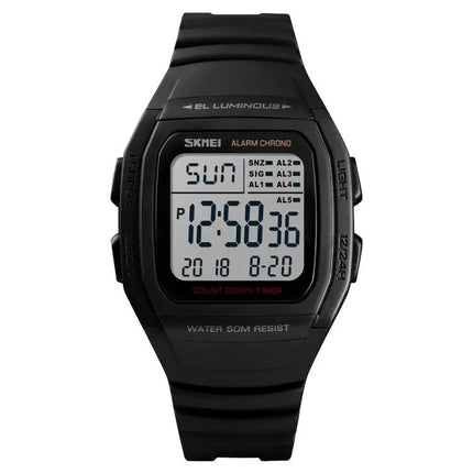 SKMEI Fashionable Waterproof Digital Watch for Outdoor Activities | Syndmart
