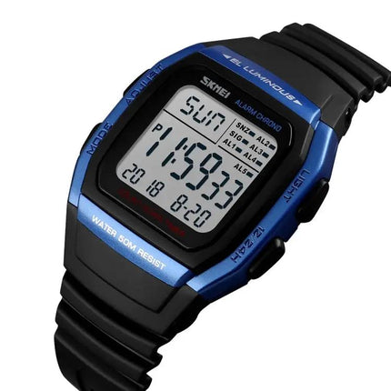 SKMEI Fashionable Waterproof Digital Watch for Outdoor Activities | Syndmart
