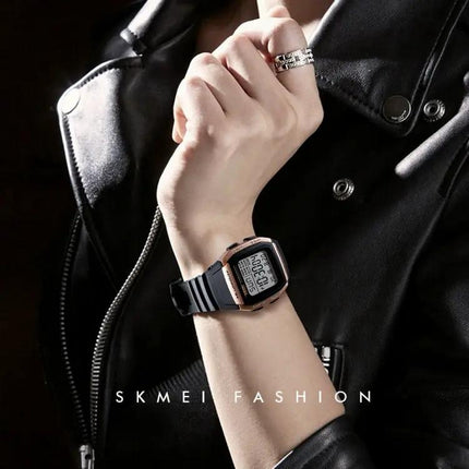 SKMEI Fashionable Waterproof Digital Watch for Outdoor Activities | Syndmart