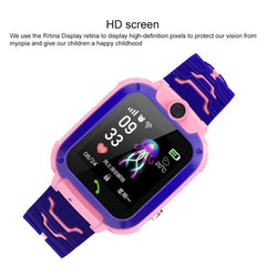 Kiddie Smartwatch Q120 - 1.44" Color Display, IP67 Waterproof, GPS Tracking, Two-Way Calling, SOS Feature, and Voice Monitoring for Ages 3-12