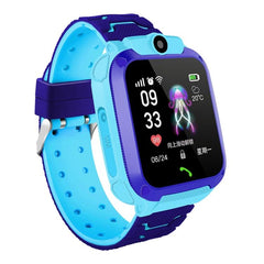 Kiddie Smartwatch Q120 - 1.44" Color Display, IP67 Waterproof, GPS Tracking, Two-Way Calling, SOS Feature, and Voice Monitoring for Ages 3-12